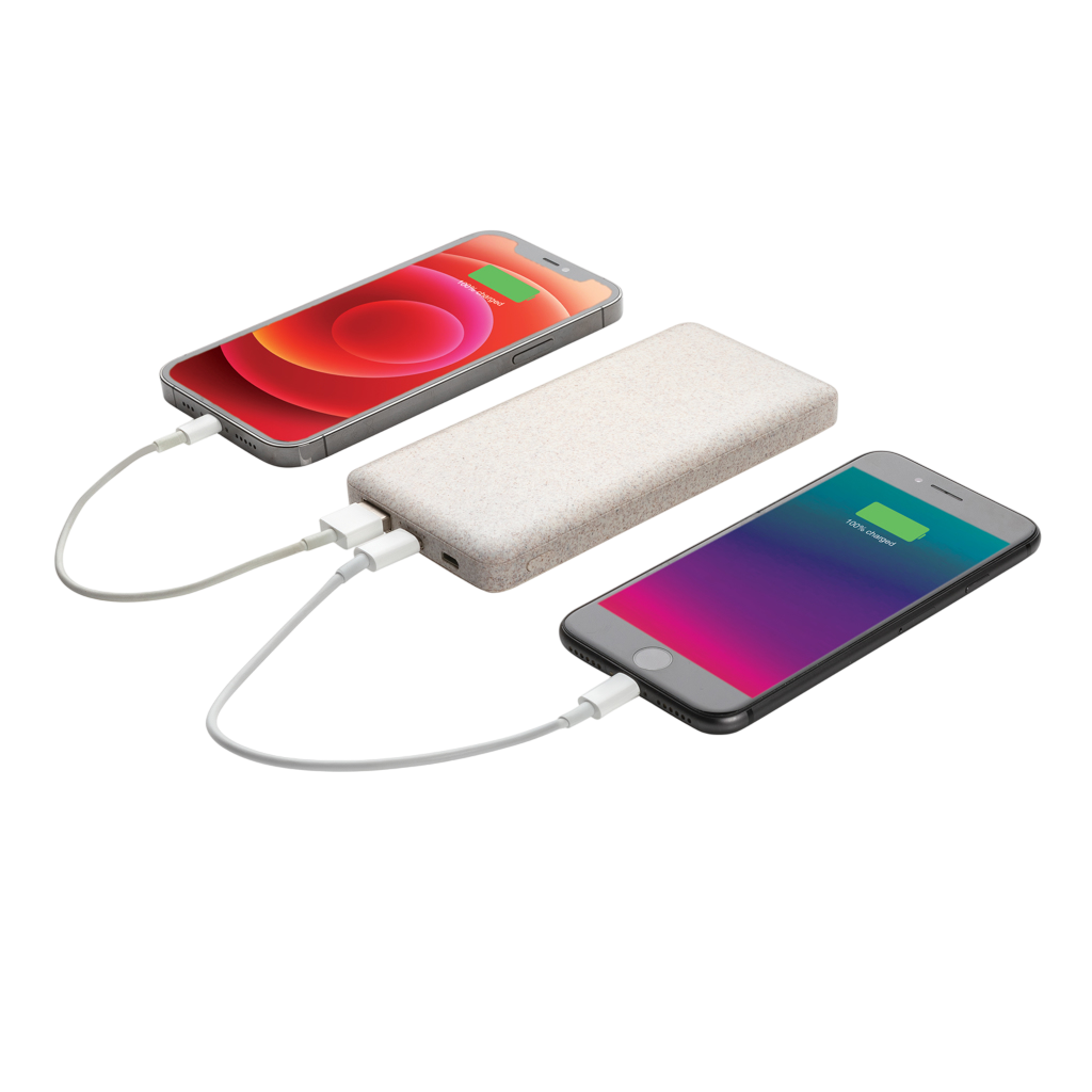 10.000 mah wheat straw powerbank