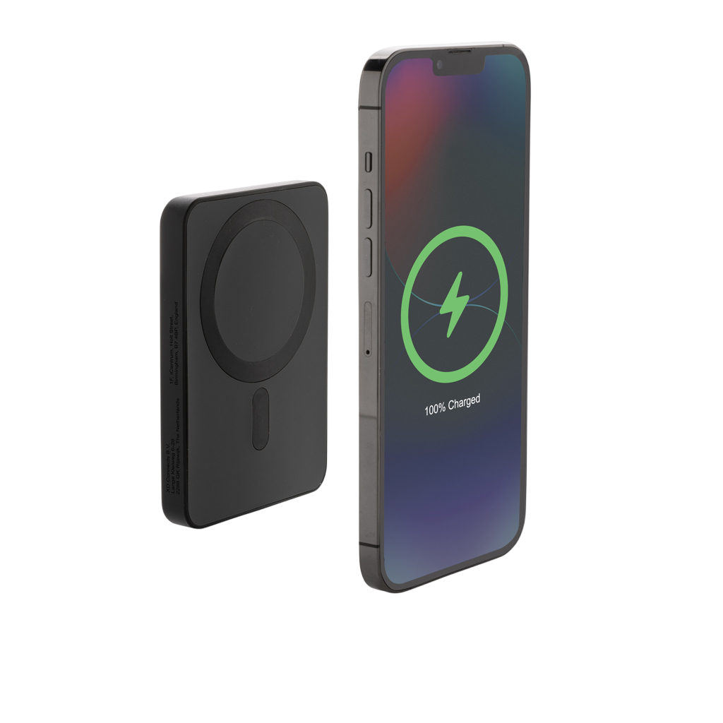 Magnetix RCS recycled plastic 5000 mah magnetic powerbank