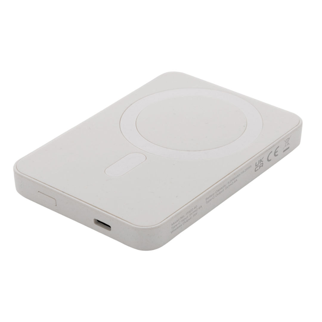 Magnetix RCS recycled plastic 5000 mah magnetic powerbank