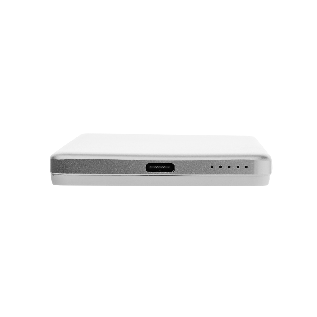 Orion RCS recycled aluminium 5000 mah 5W magnetic powerbank