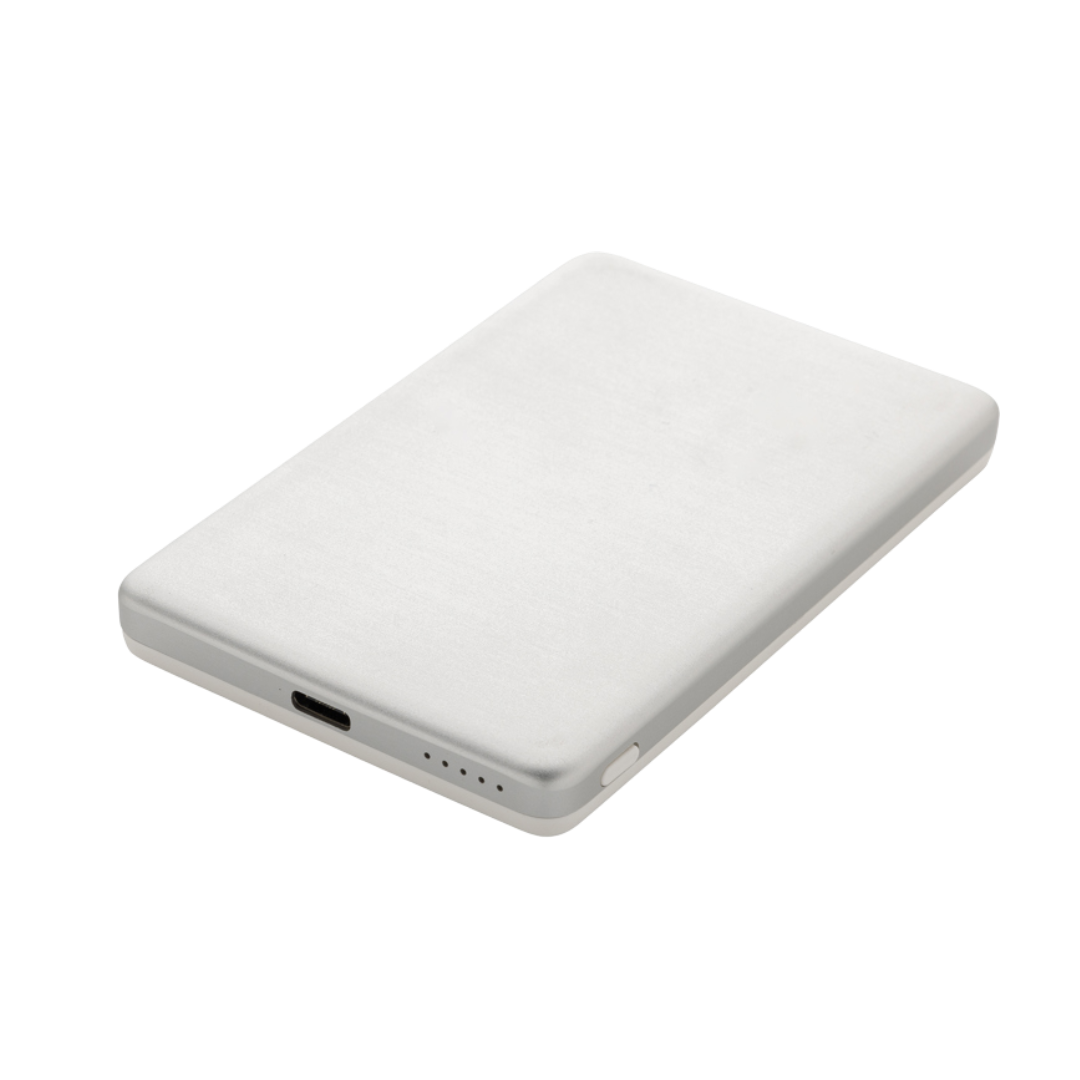 Orion RCS recycled aluminium 5000 mah 5W magnetic powerbank