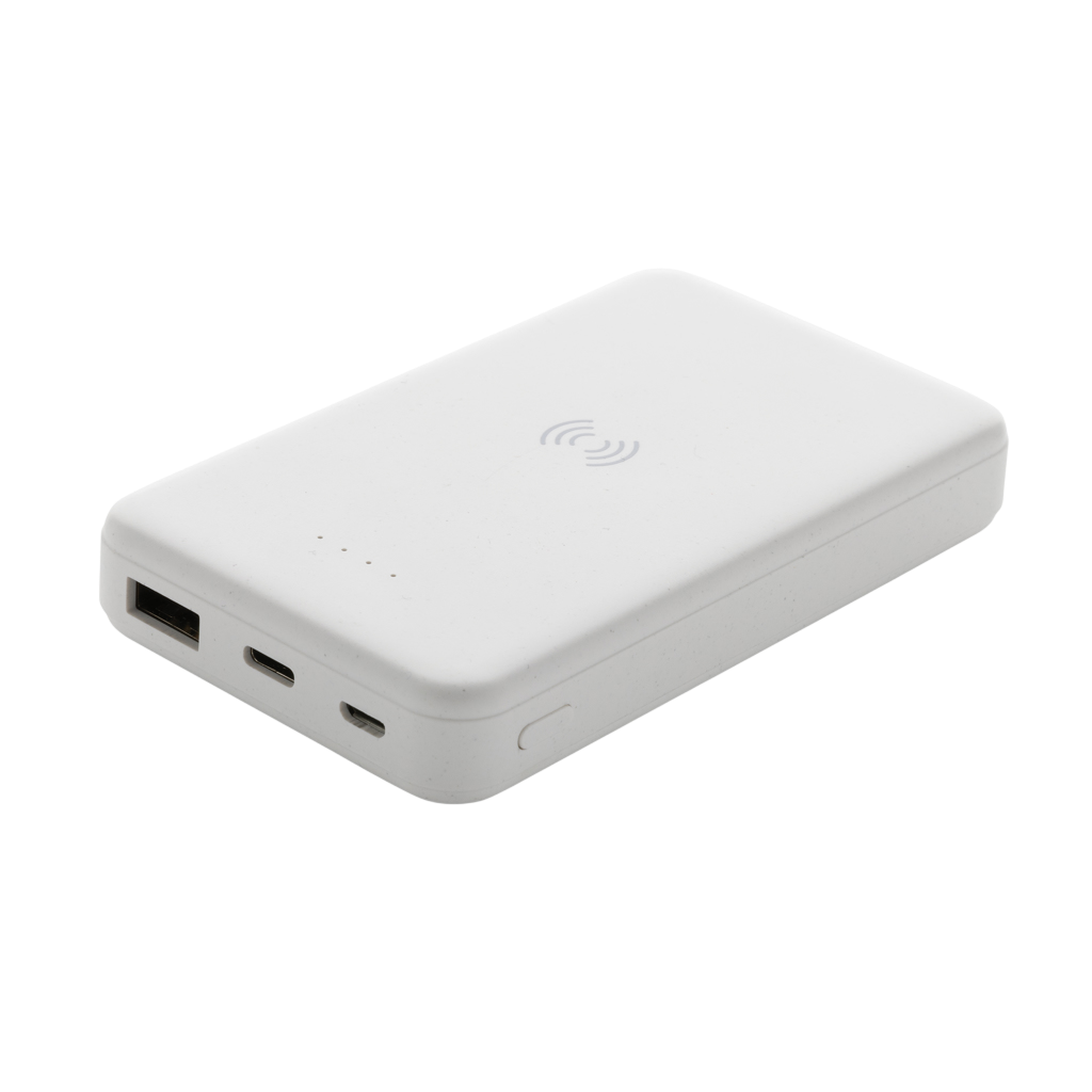 RCS recycled plastic 5.000 mAh 5W wireless powerbank