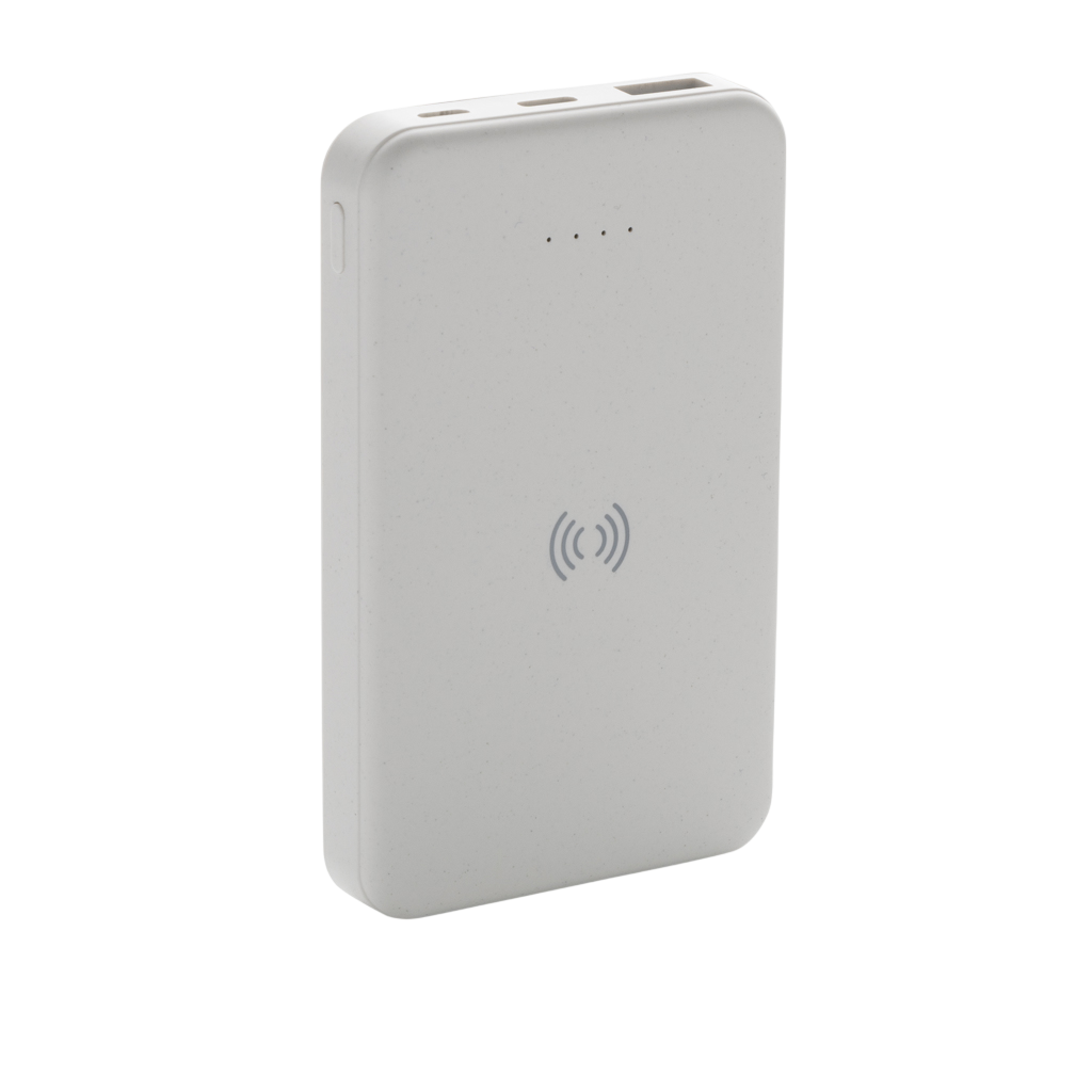 RCS recycled plastic 5.000 mAh 5W wireless powerbank
