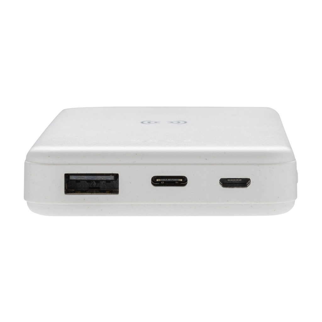 RCS recycled plastic 5.000 mAh 5W wireless powerbank