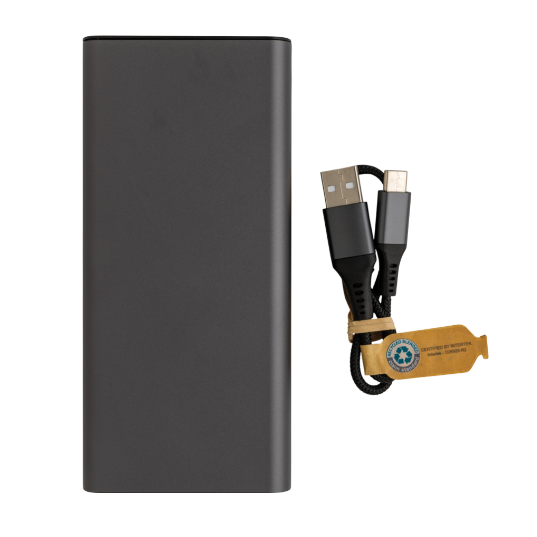 Terra RCS recycled 20W aluminium powerbank 20.000 mAh
