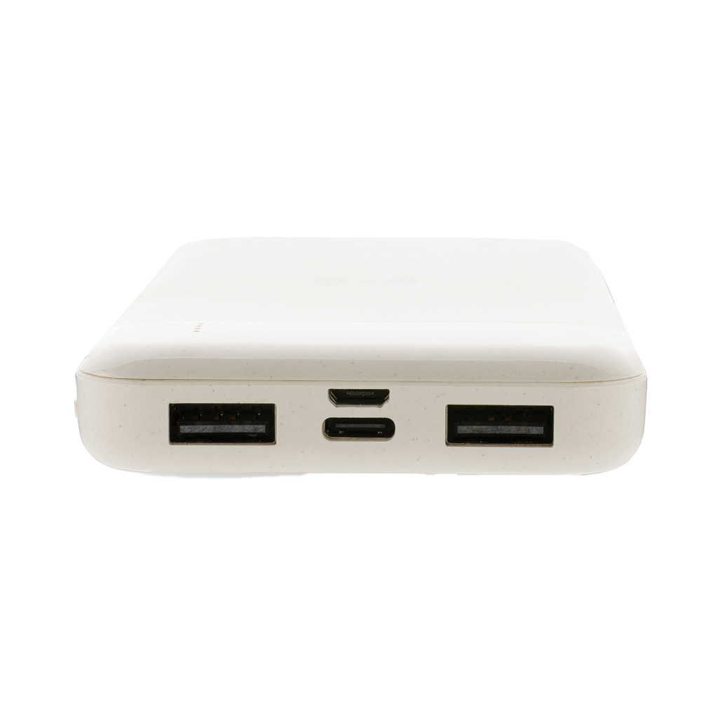 RCS standard recycled plastic wireless powerbank