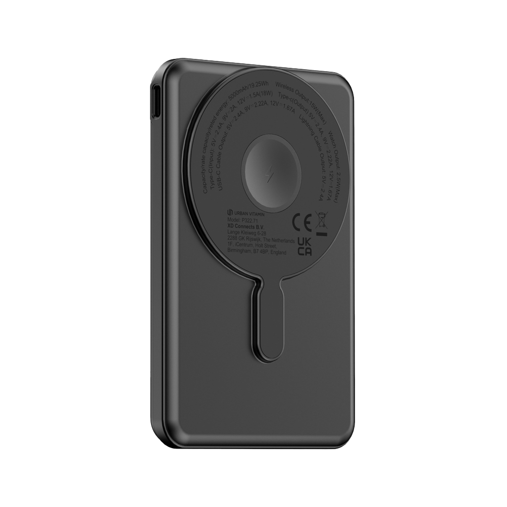 Urban Vitamin Redwood 5in1 5000mah 20W PD magnetic powerbank