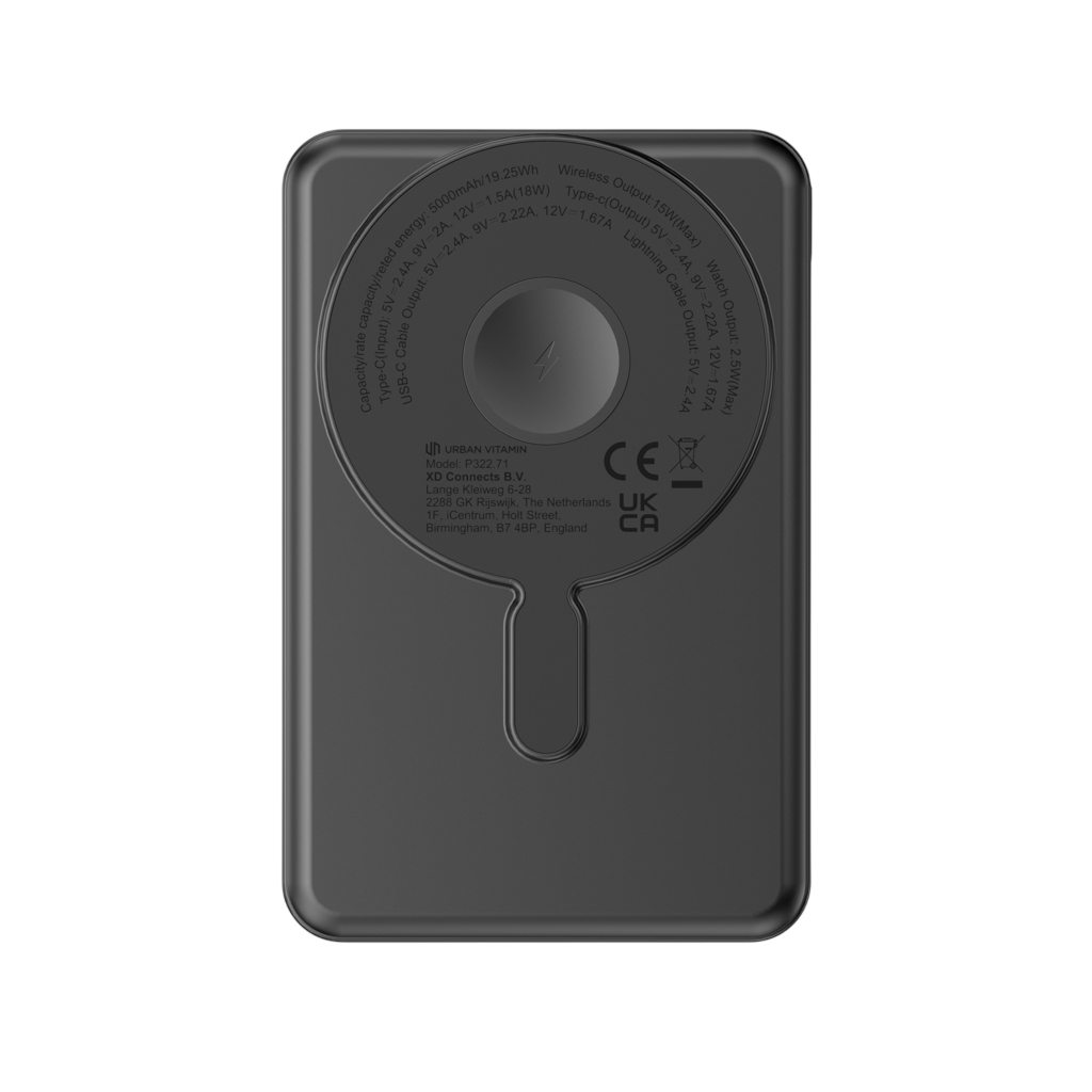 Urban Vitamin Redwood 5in1 5000mah 20W PD magnetic powerbank