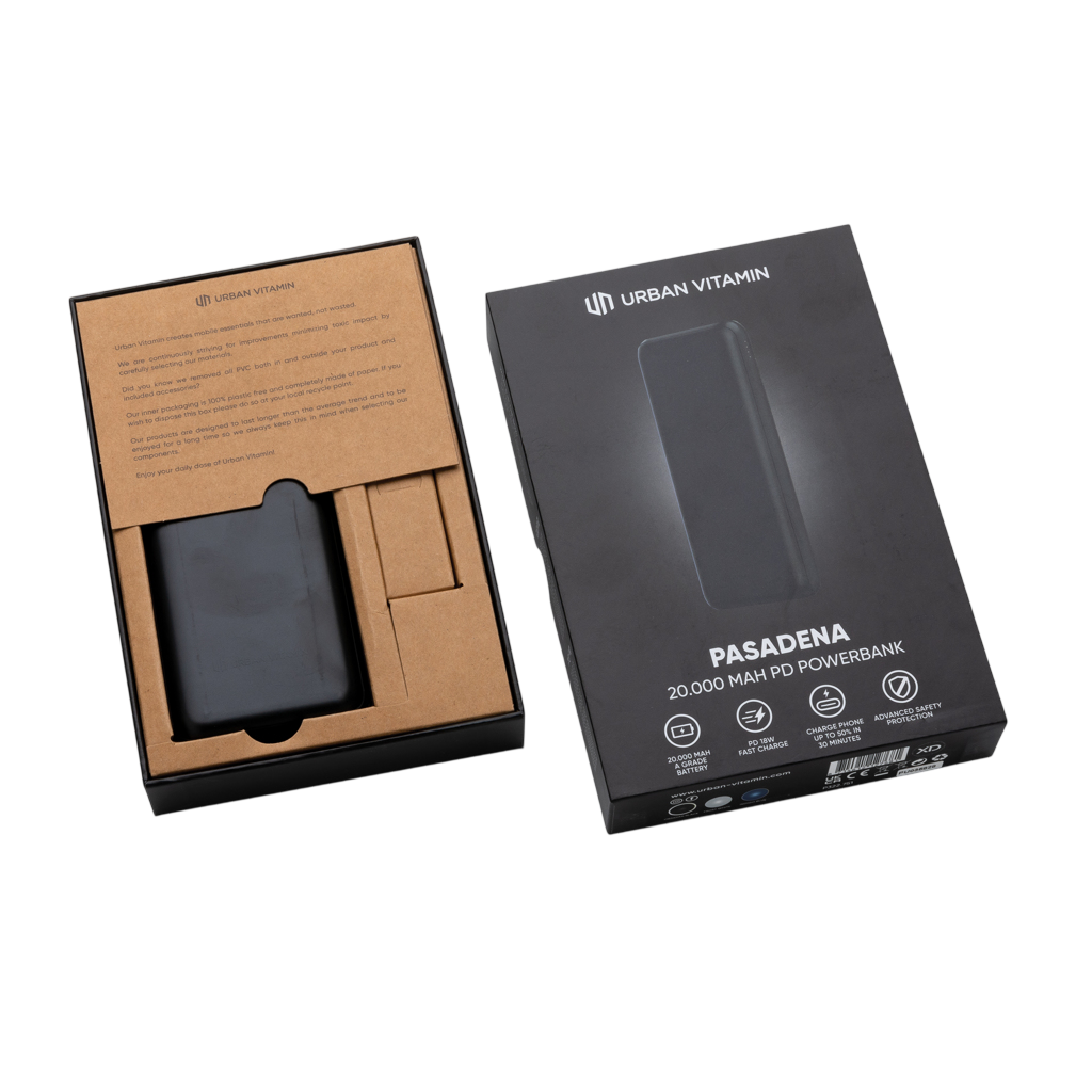 Urban Vitamin Pasadena 20.000 mAh 18W PD powerbank