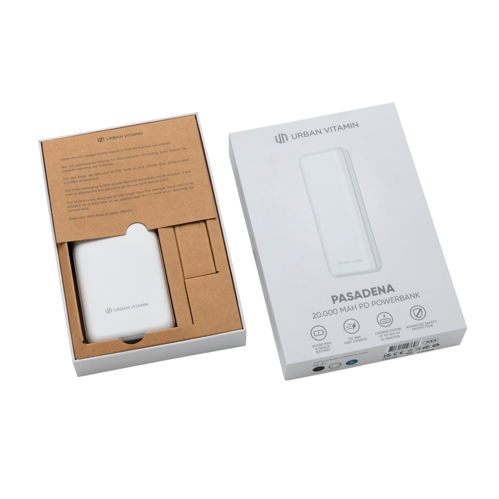Urban Vitamin Pasadena 20.000 mAh 18W PD powerbank