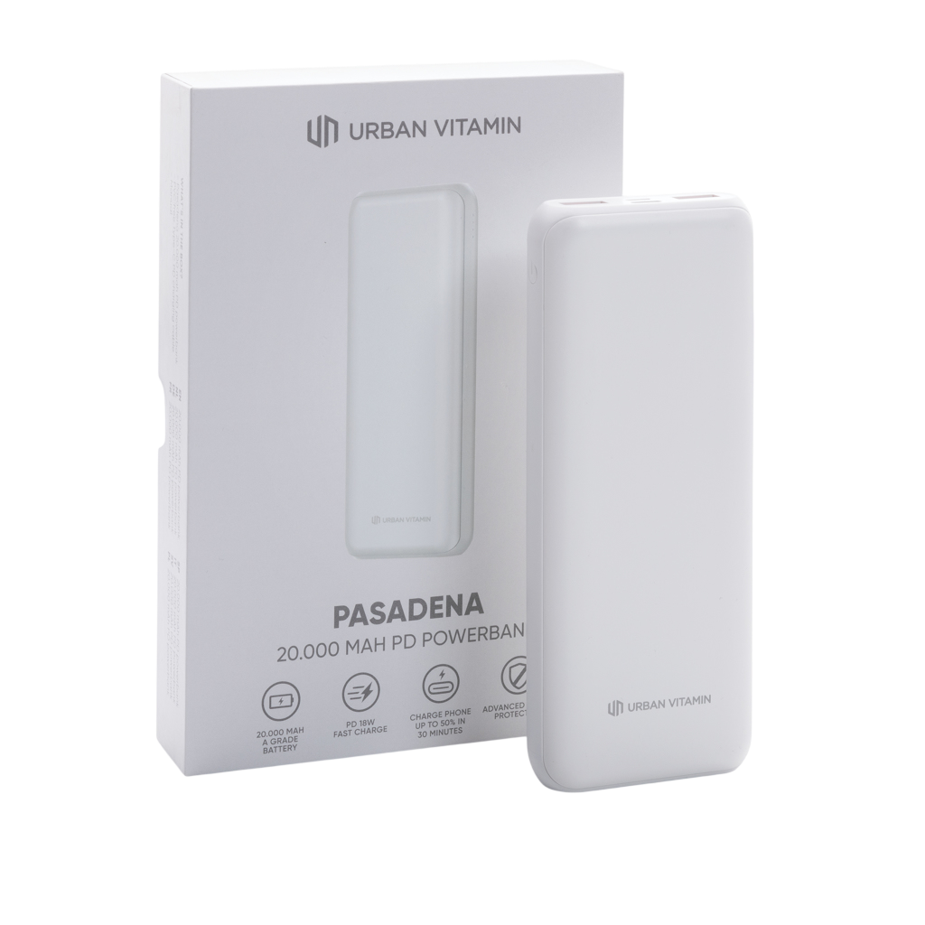 Urban Vitamin Pasadena 20.000 mAh 18W PD powerbank
