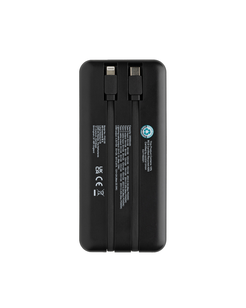 Gridley RCS rplastic 20000 65W laptop powerbank