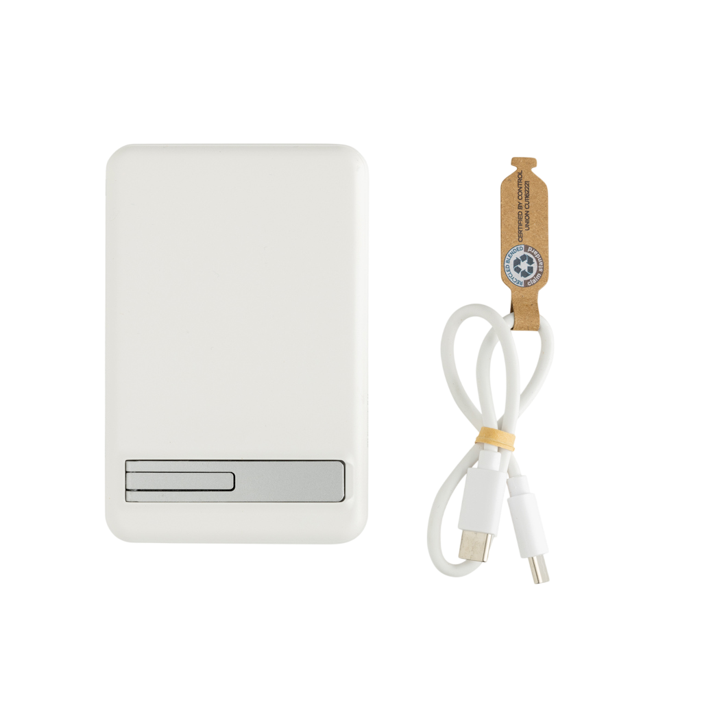 Zen RCS rplastic 5000 mah 5W magnetic bamboo powerbank