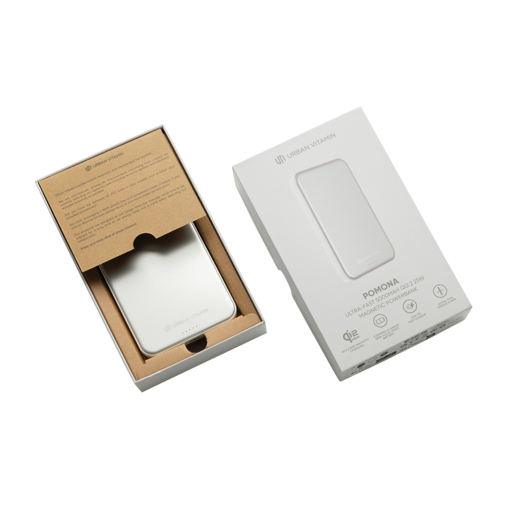 Urban Vitamin Pomona 5000mAh Qi2.2 25W magnetic powerbank