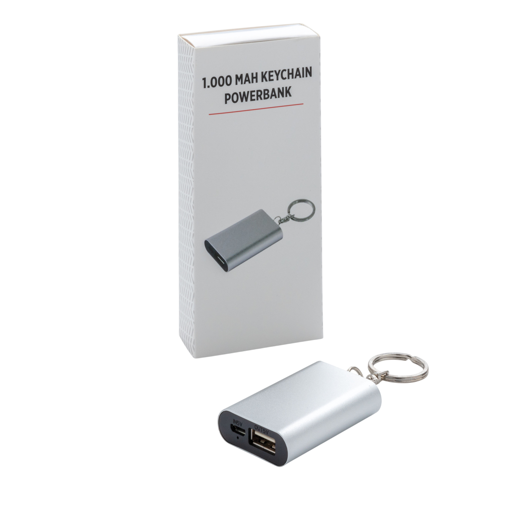 1.000 mAh keychain powerbank