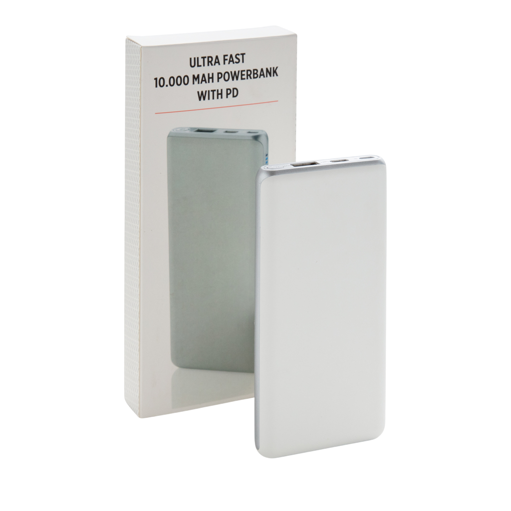 Ultra fast 10.000 mAh powerbank with PD