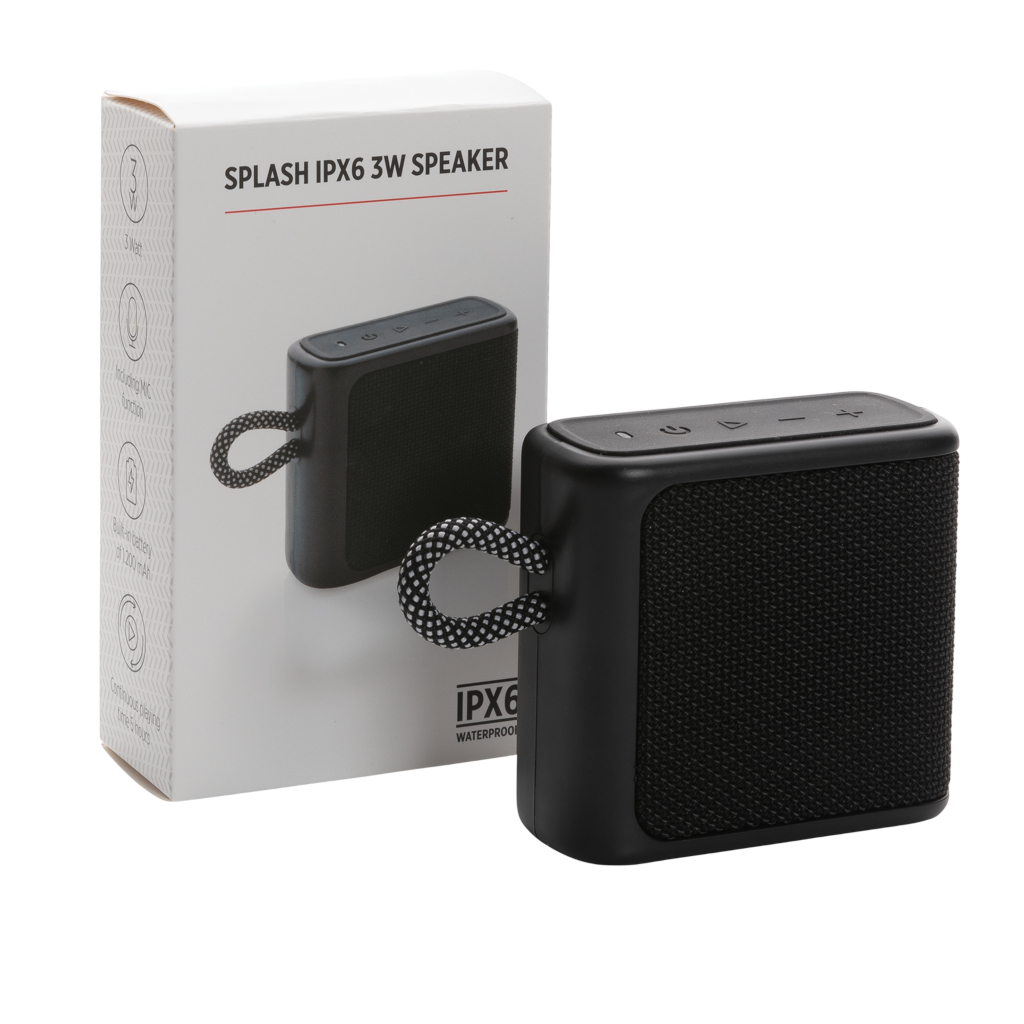 Splash IPX6 3W speaker
