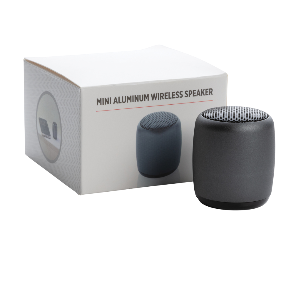 Mini aluminium wireless speaker
