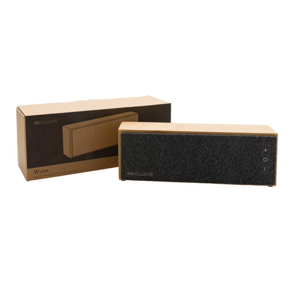 Wynn 10W bamboo wireless speaker
