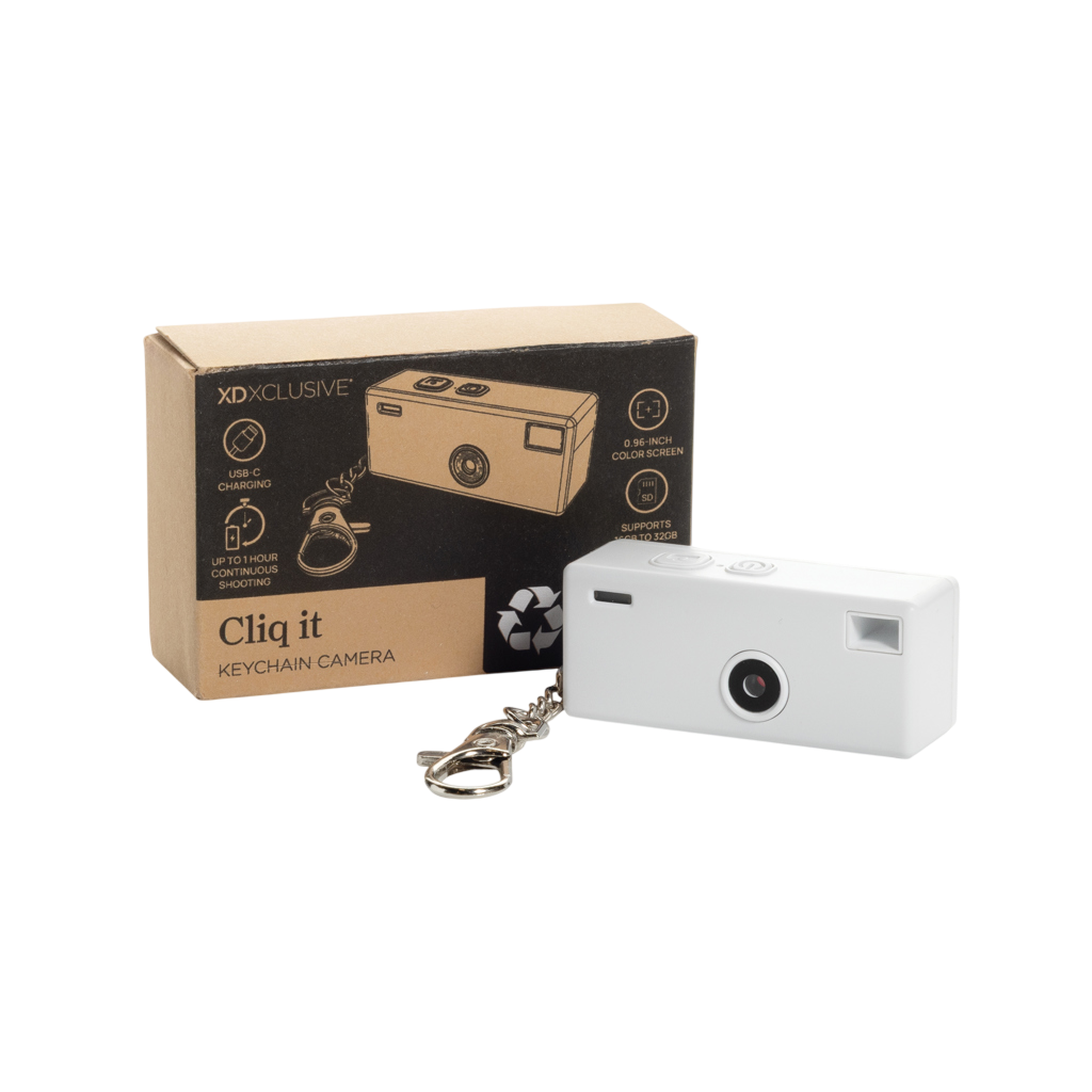 Cliq it RCS recycled Keychain Camera