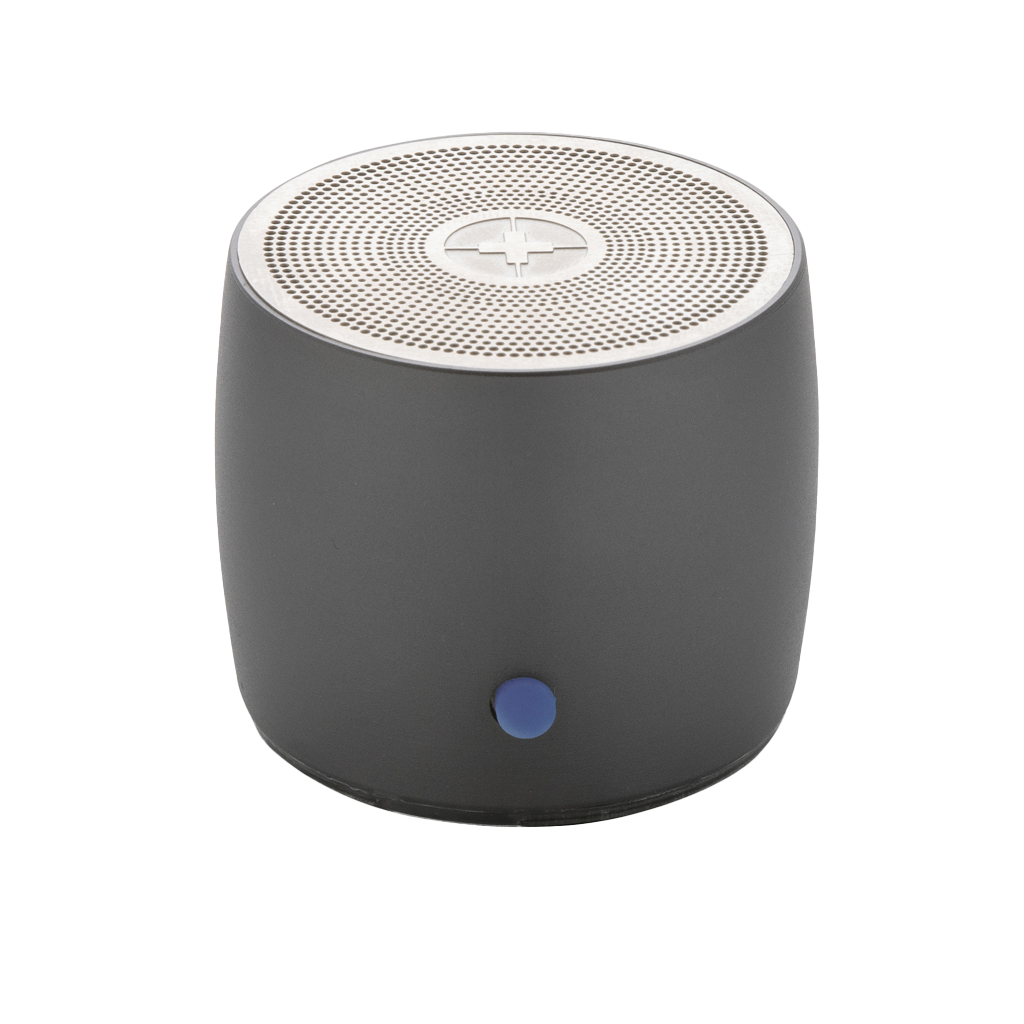 Swiss Peak RCS recycled aluminium 3W bass speaker