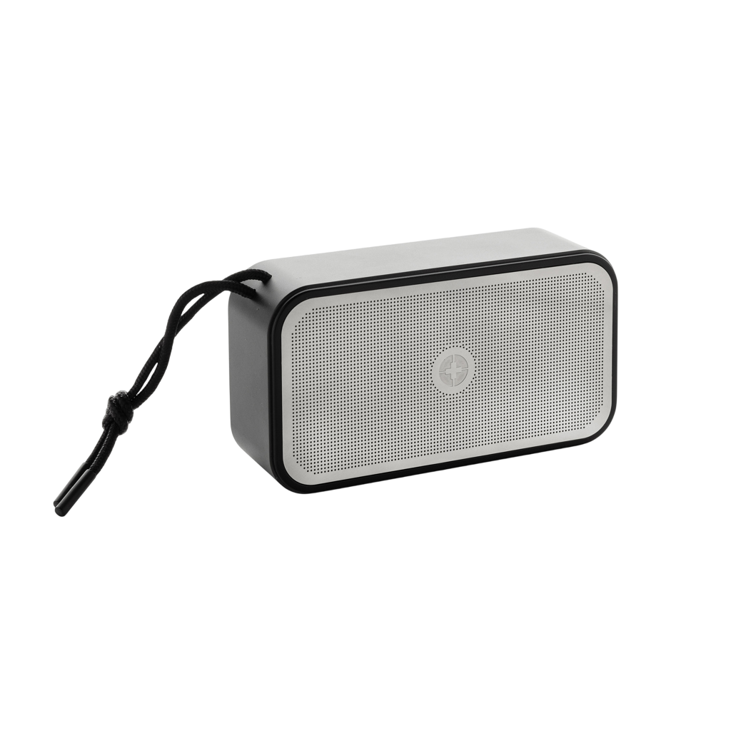 Swiss Peak RCS recycled aluminium 10W bass speaker