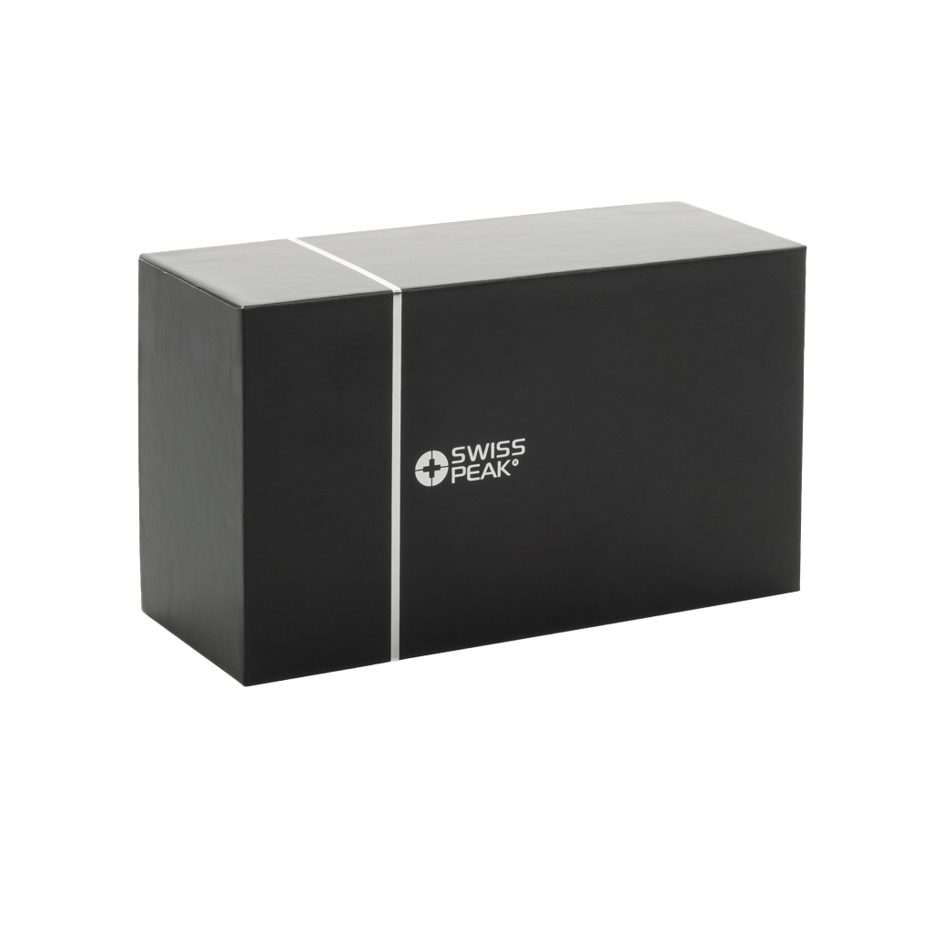 Swiss Peak RCS recycled aluminium 10W bass speaker