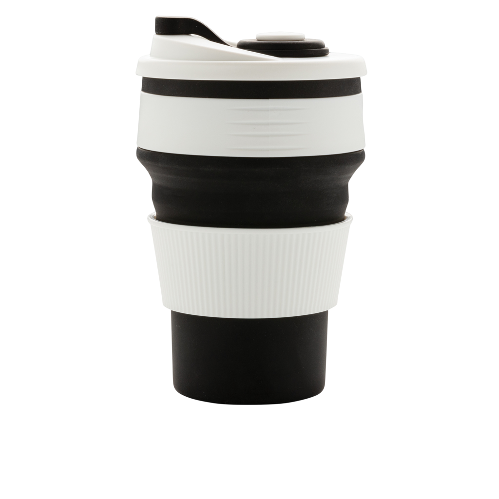Foldable silicone cup