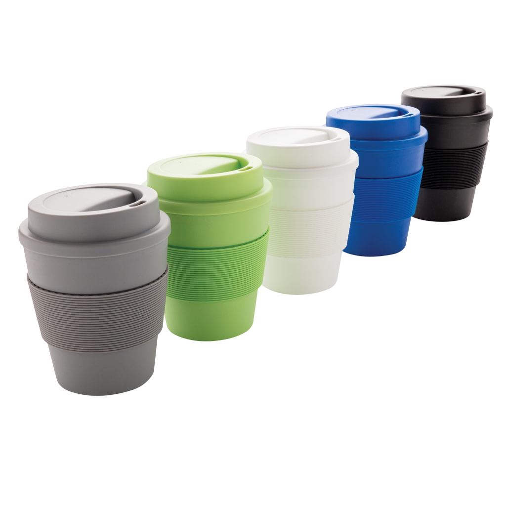 Reusable Coffee cup with screw lid 350ml