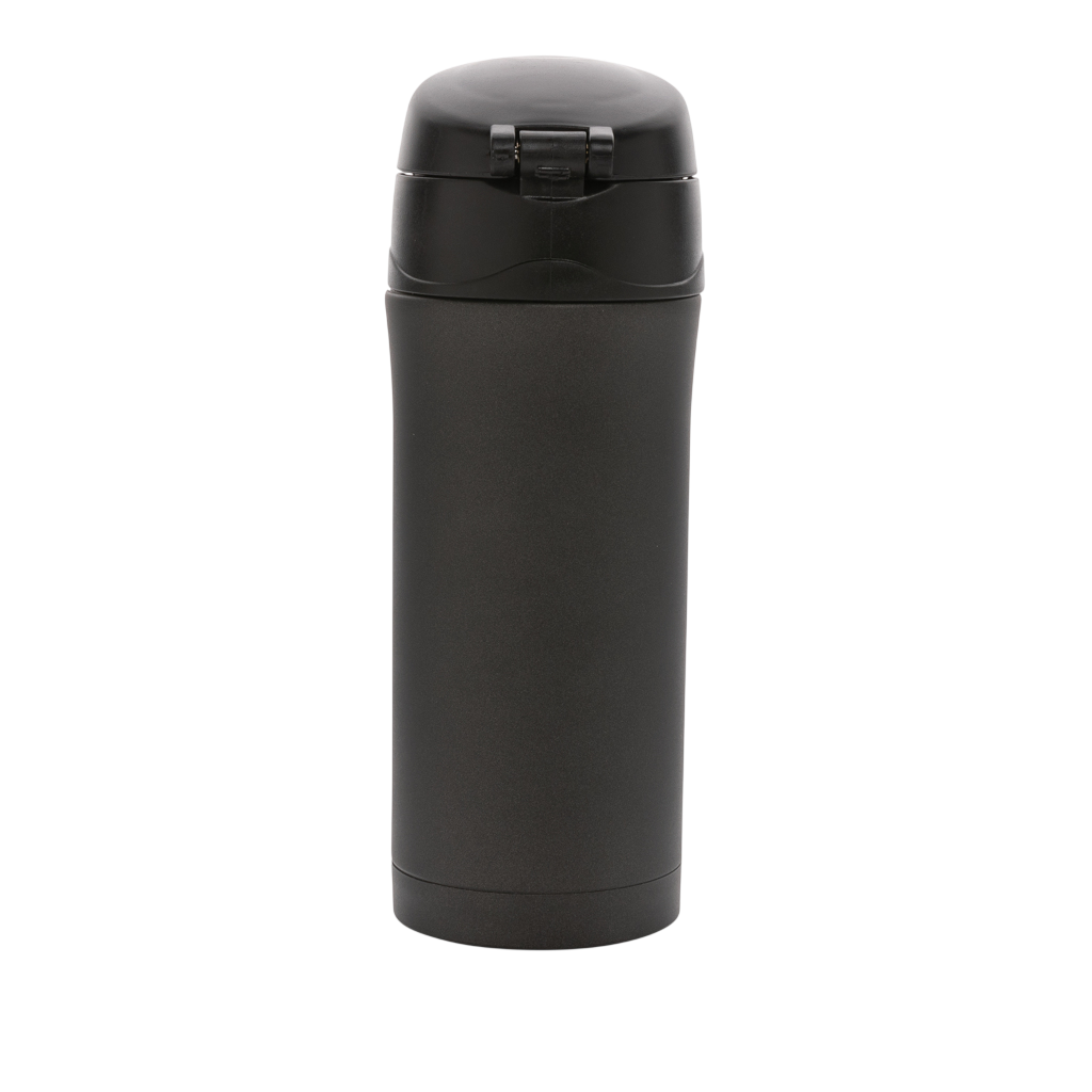 Metallic easy lock vacuum mug