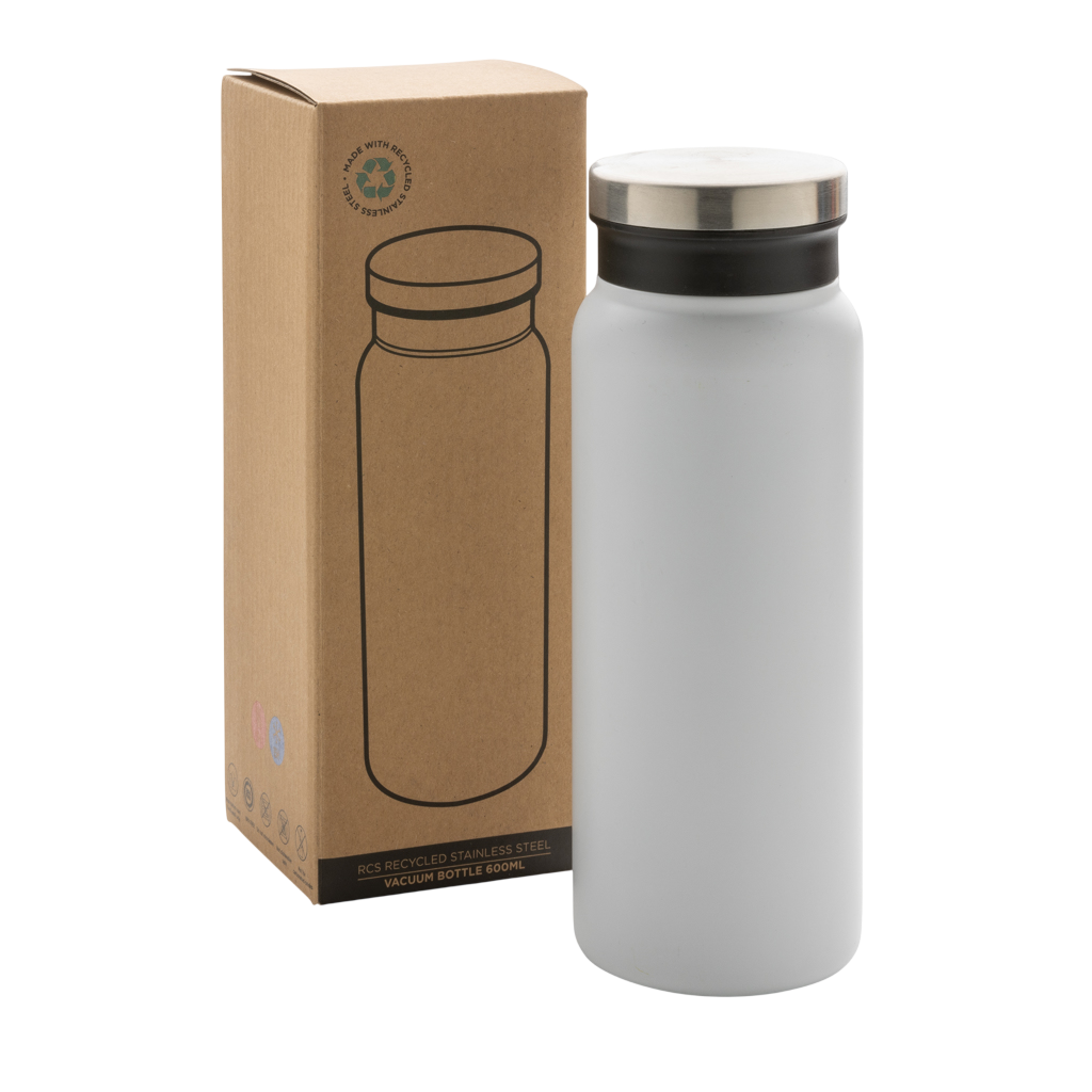 RCS Recycled stainless steel vacuum bottle 600ML