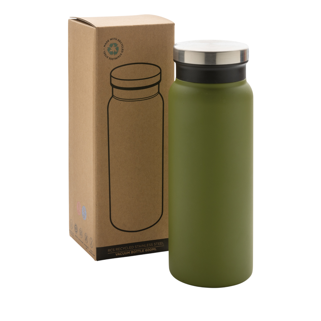 RCS Recycled stainless steel vacuum bottle 600ML