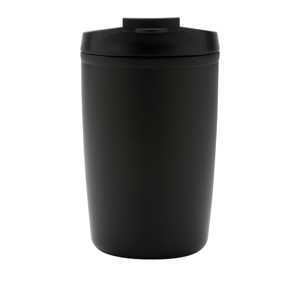 GRS Recycled PP tumbler with flip lid