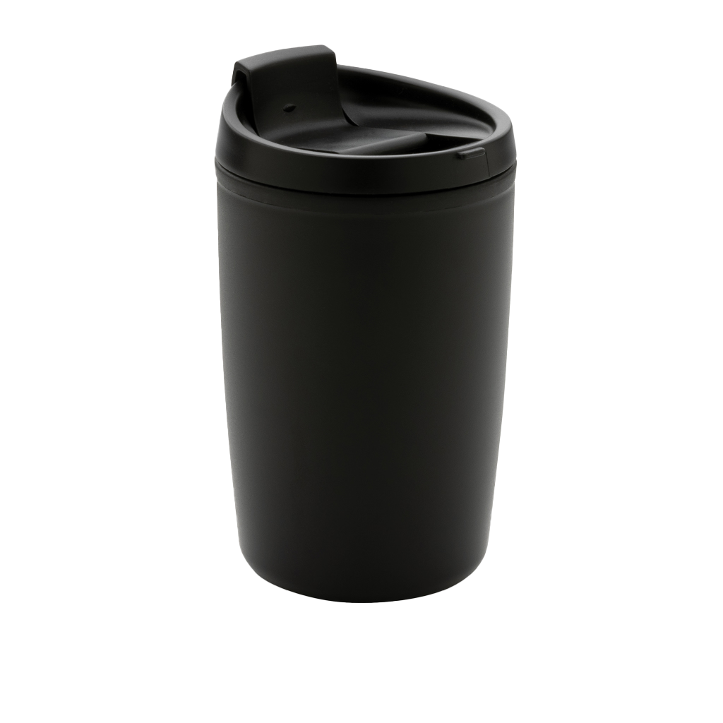 GRS Recycled PP tumbler with flip lid