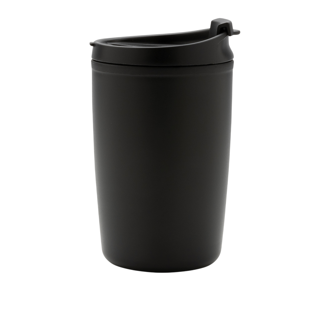GRS Recycled PP tumbler with flip lid