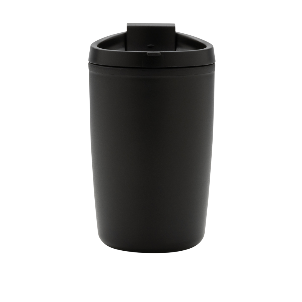 GRS Recycled PP tumbler with flip lid