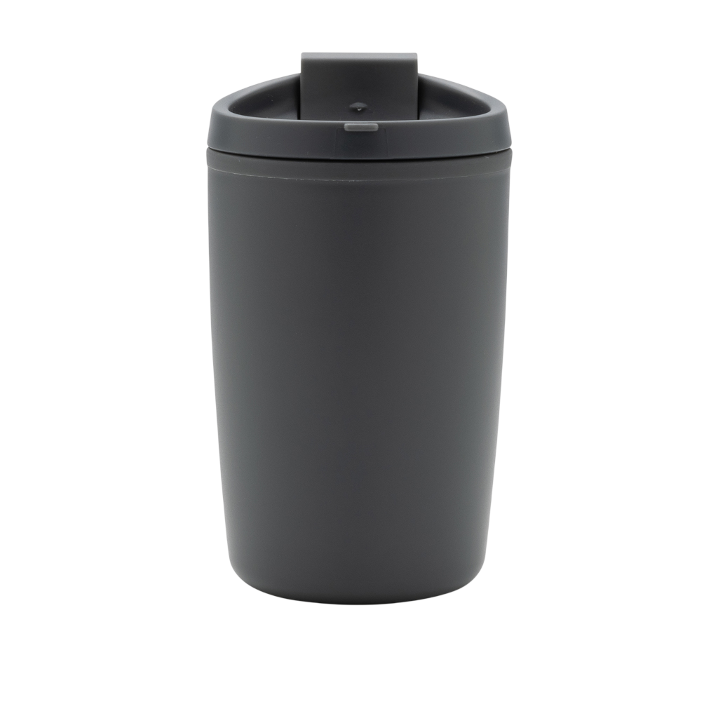 GRS Recycled PP tumbler with flip lid