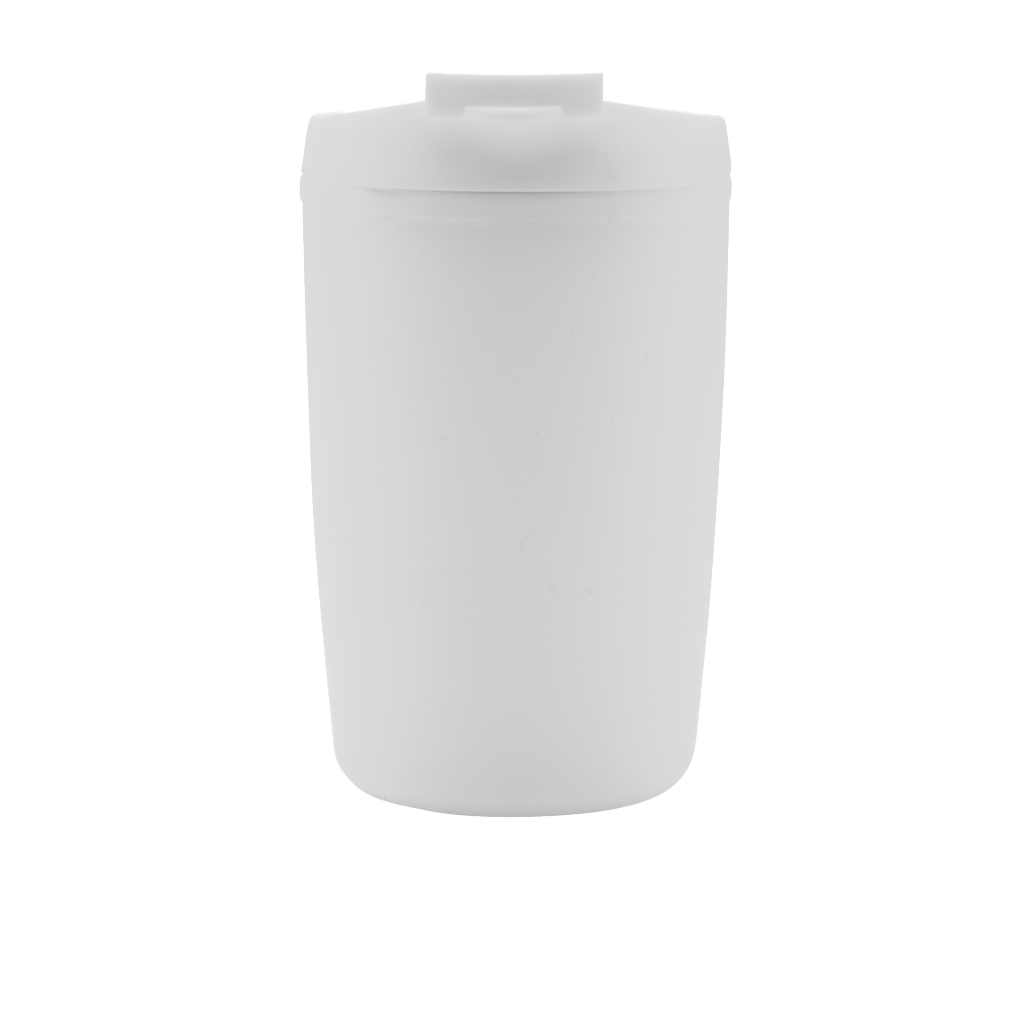 GRS Recycled PP tumbler with flip lid