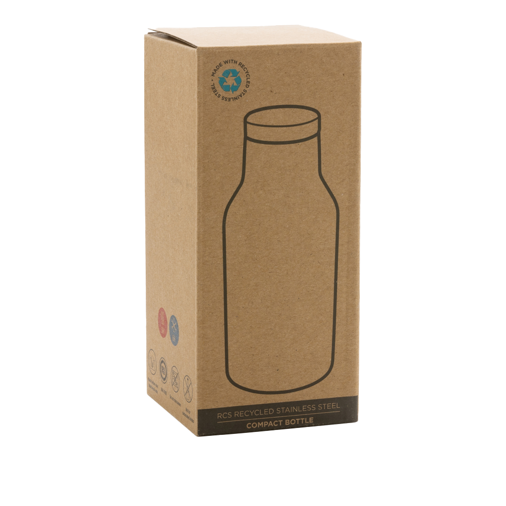 RCS Recycled stainless steel compact bottle