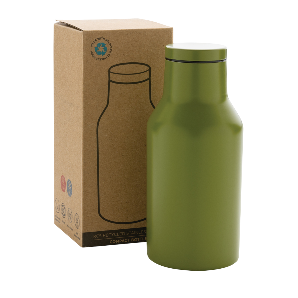 RCS Recycled stainless steel compact bottle