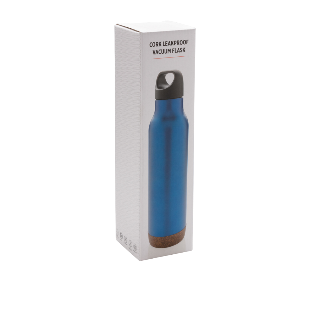 Cork leakproof vacuum flask