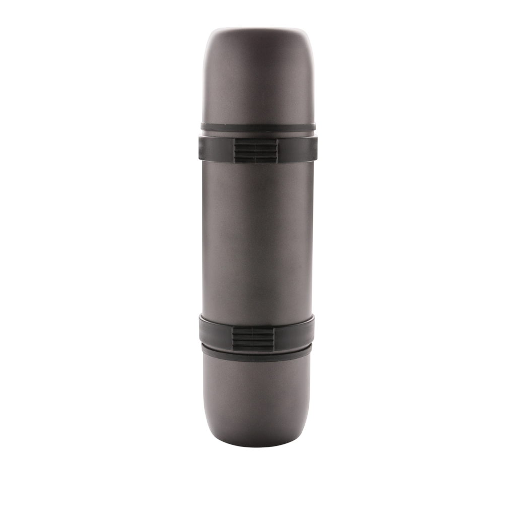 Vacuum flask with 2 cups