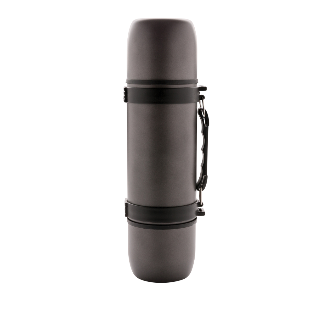 Vacuum flask with 2 cups