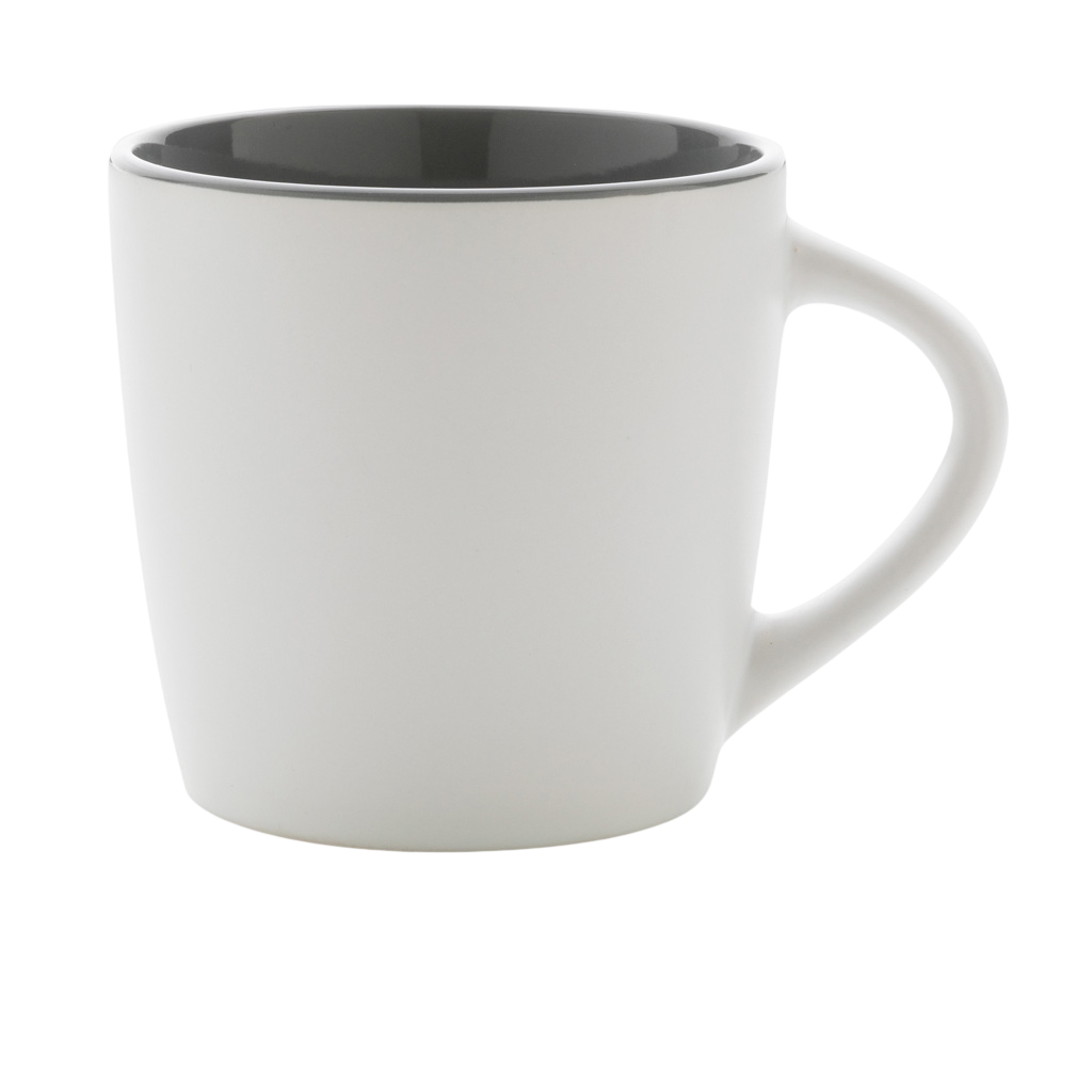 Ceramic mug with coloured inner 300ml