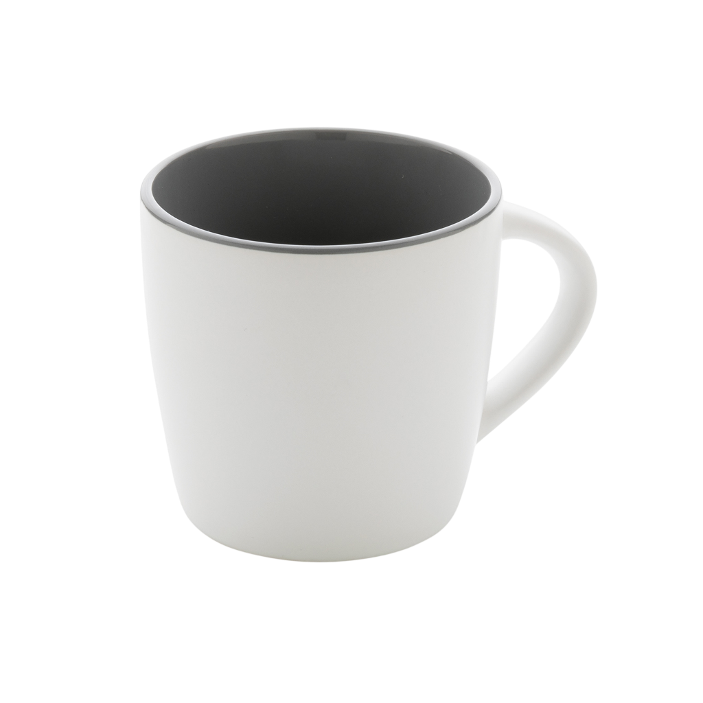 Ceramic mug with coloured inner 300ml