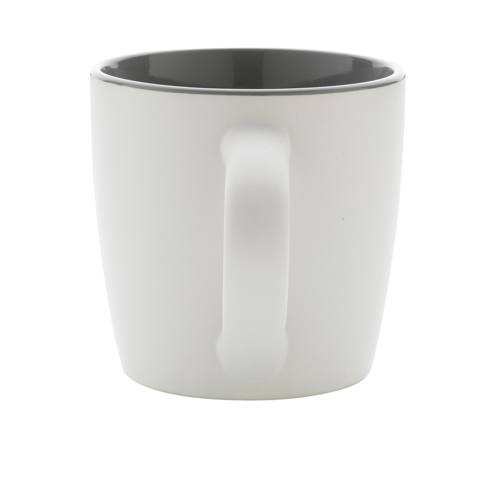 Ceramic mug with coloured inner 300ml