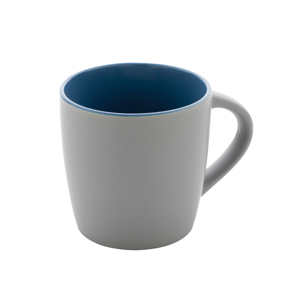 Ceramic mug with coloured inner 300ml