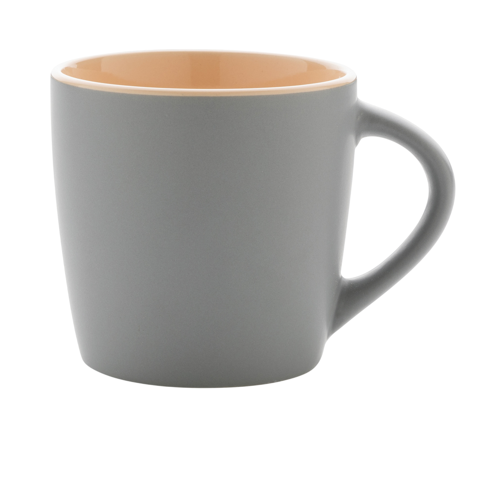 Ceramic mug with coloured inner 300ml