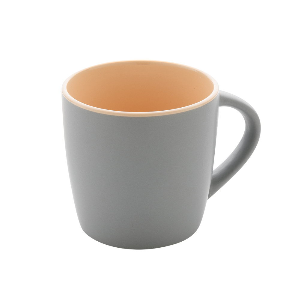 Ceramic mug with coloured inner 300ml