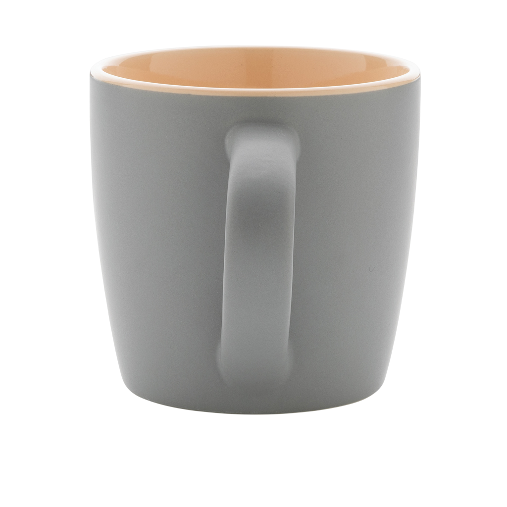 Ceramic mug with coloured inner 300ml